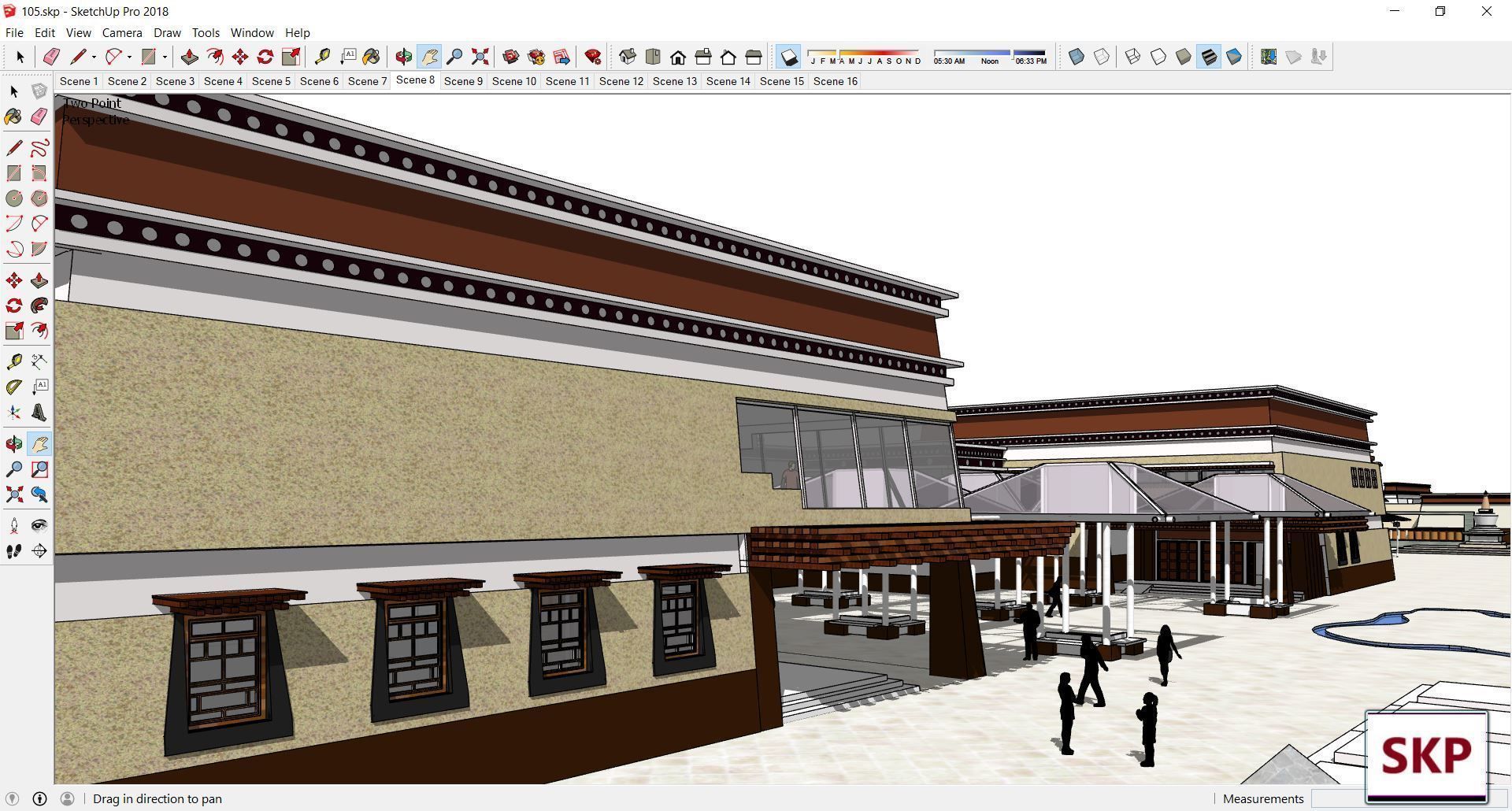 Sketchup Museum 105 3D model_4