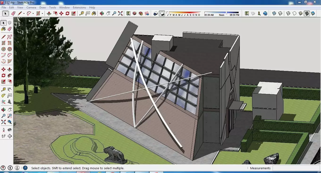 Sketchup Museum 112 Free 3D model_0