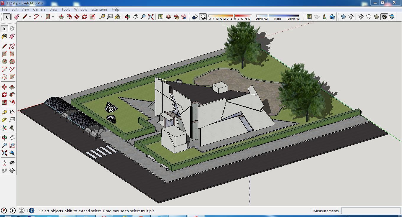 Sketchup Museum 112 Free 3D model_1