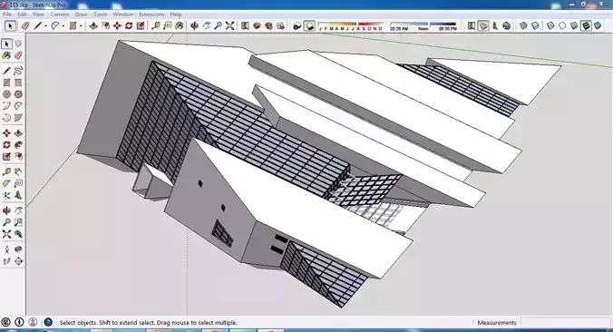 Sketchup Museum 115 Free 3D model