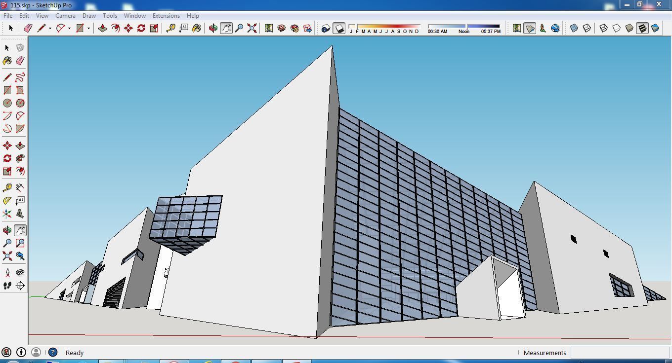 Sketchup Museum 115 Free 3D model_2