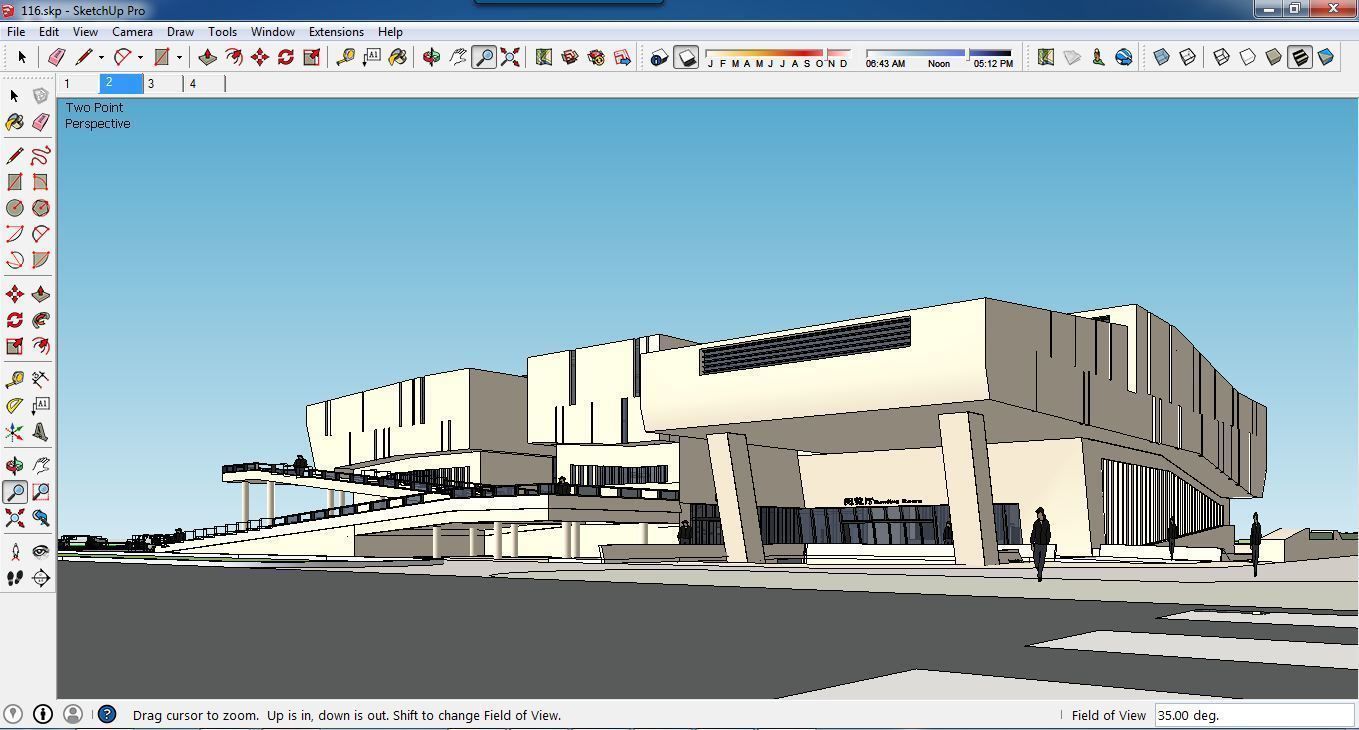 Sketchup Museum 116 3D model_2