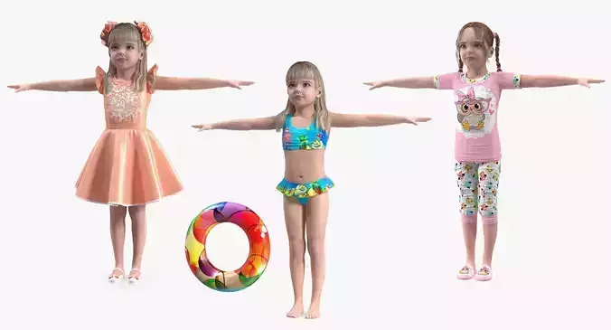 Rigged Child Girls Collection