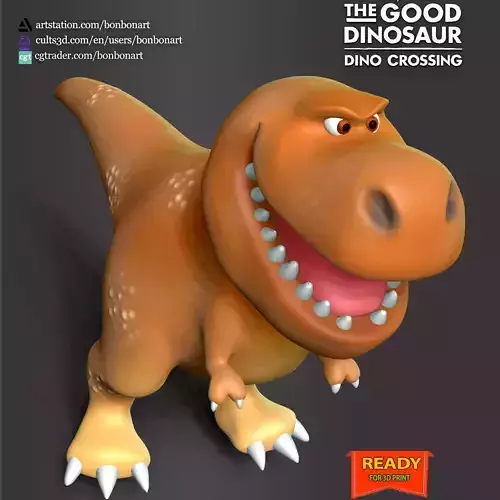 Nash - The Good Dinosaur Dino Crossing 3D print model