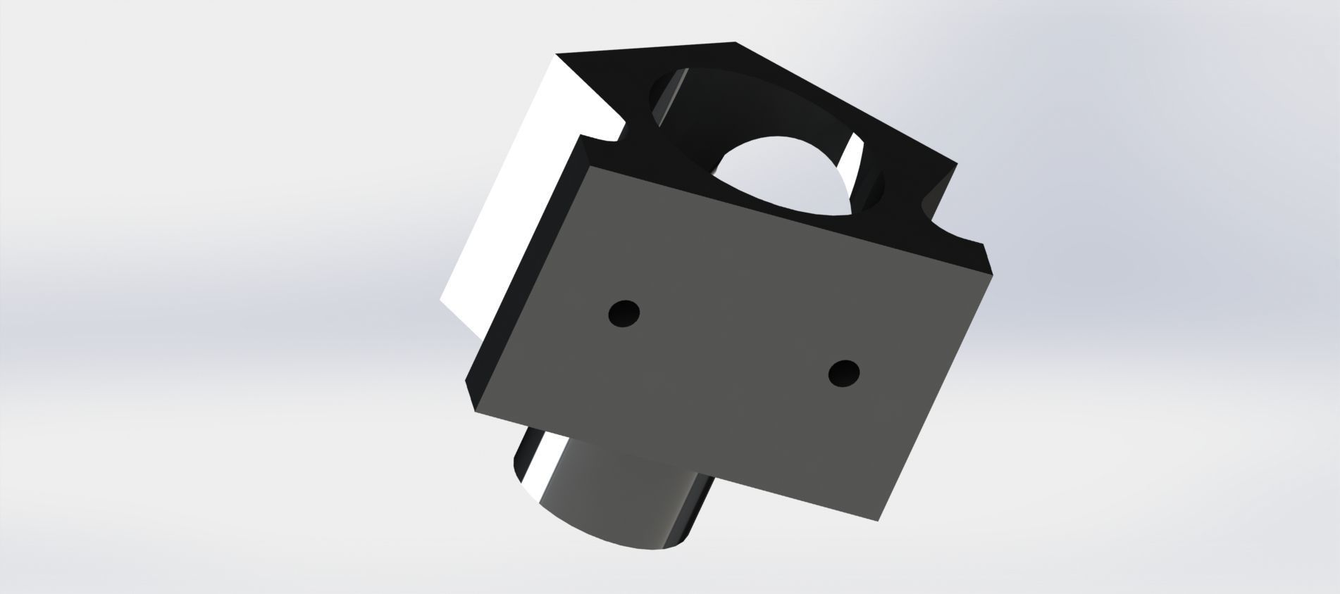 Mini Crank Case 3D model_1