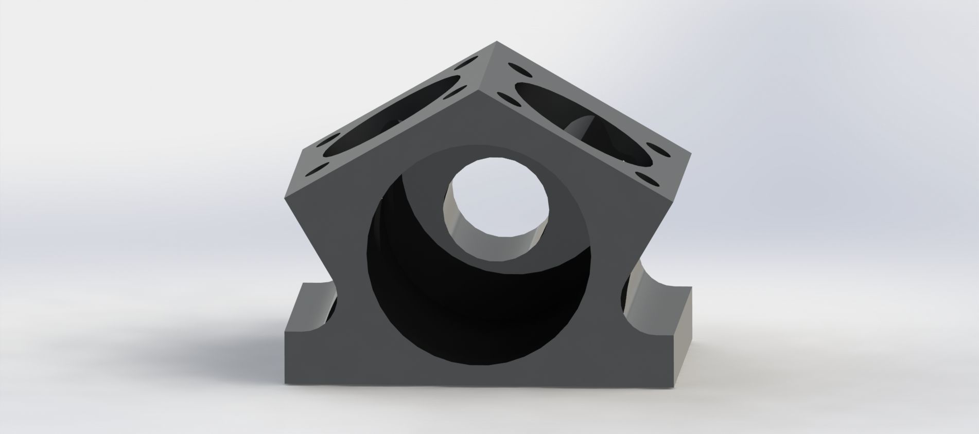 Mini Crank Case 3D model_3