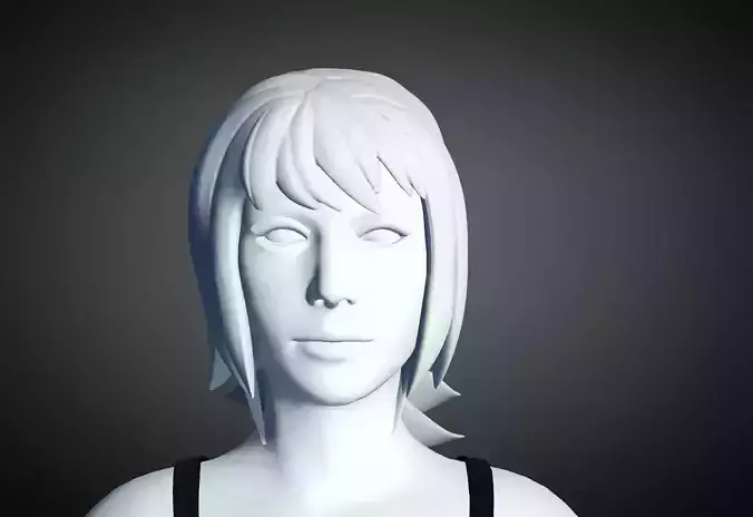 3D Hair style for Female 32 3D model