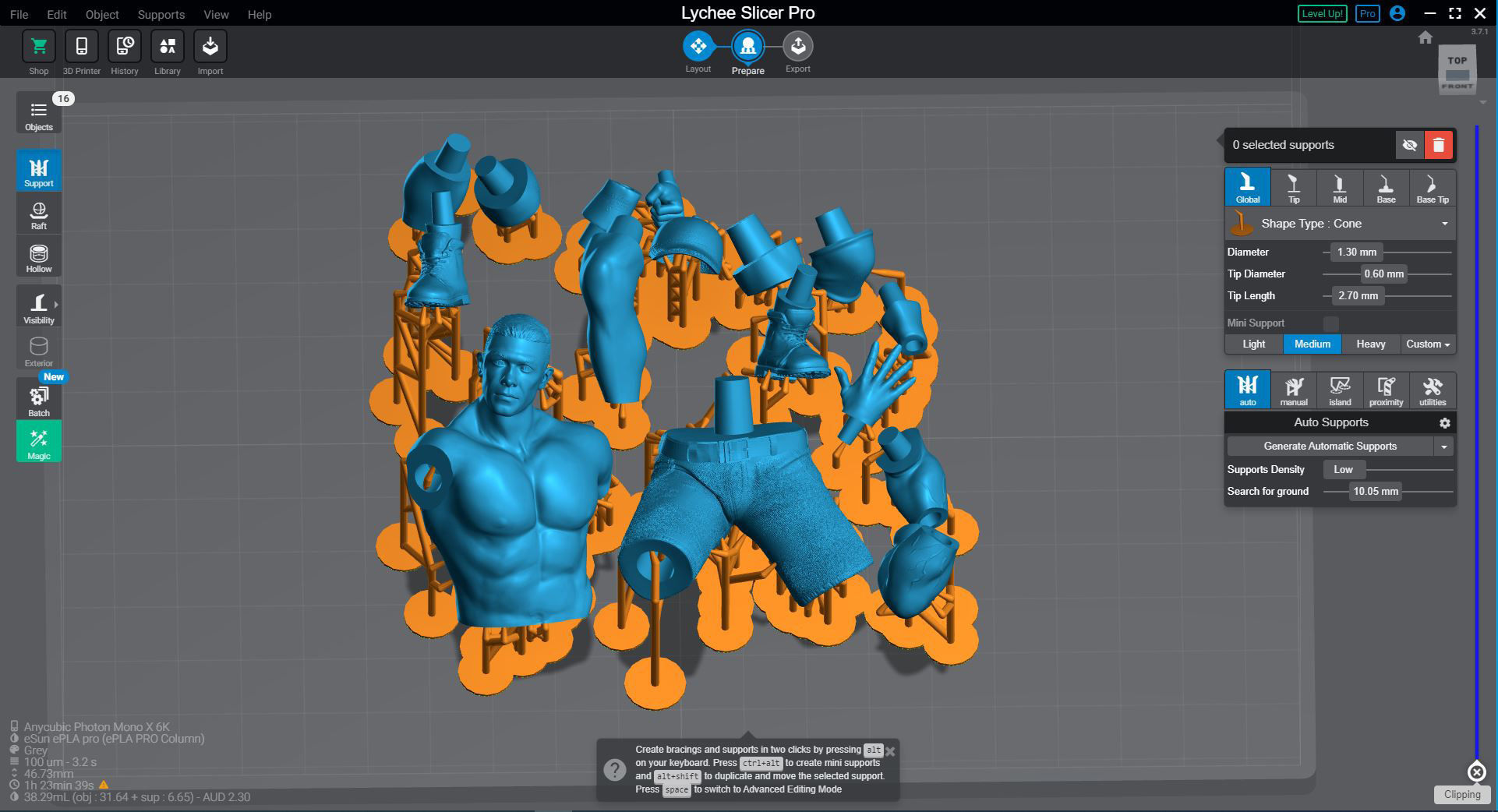 John Cena You Cant See Me  3D print model_3