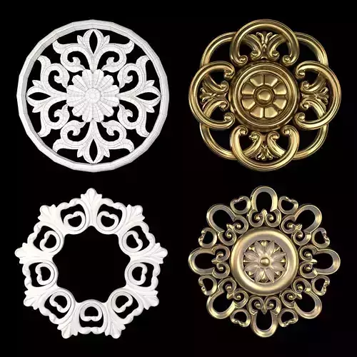 Decorative Wall Rosettes 08