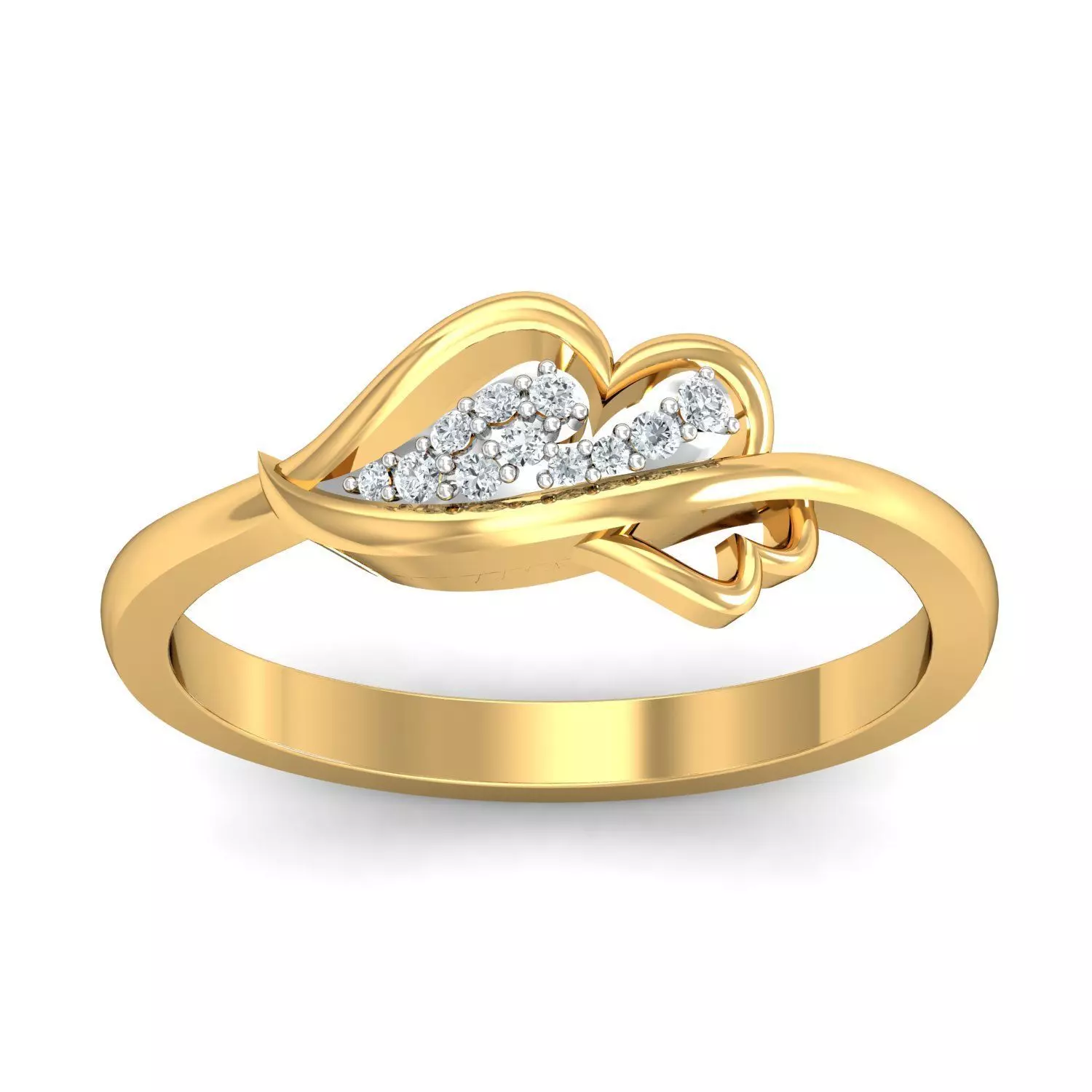 Engagement Ring 3dm STL FBX OBJ Render Details 3D print model_0