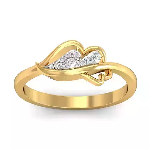 Engagement Ring 3dm STL FBX OBJ Render Details 3D print model