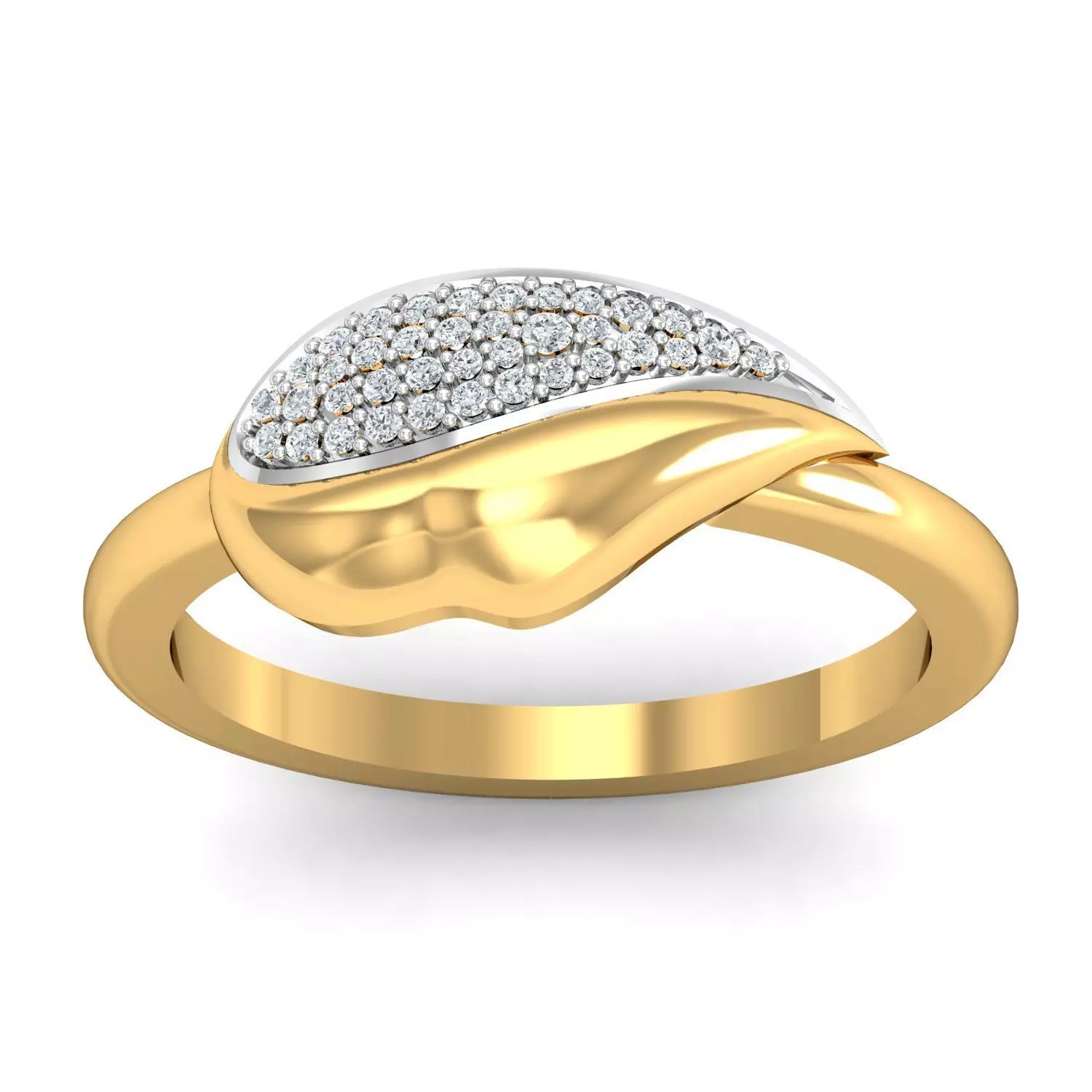 Engagement Ring 3dm STL FBX OBJ Render Details 3D print model_0