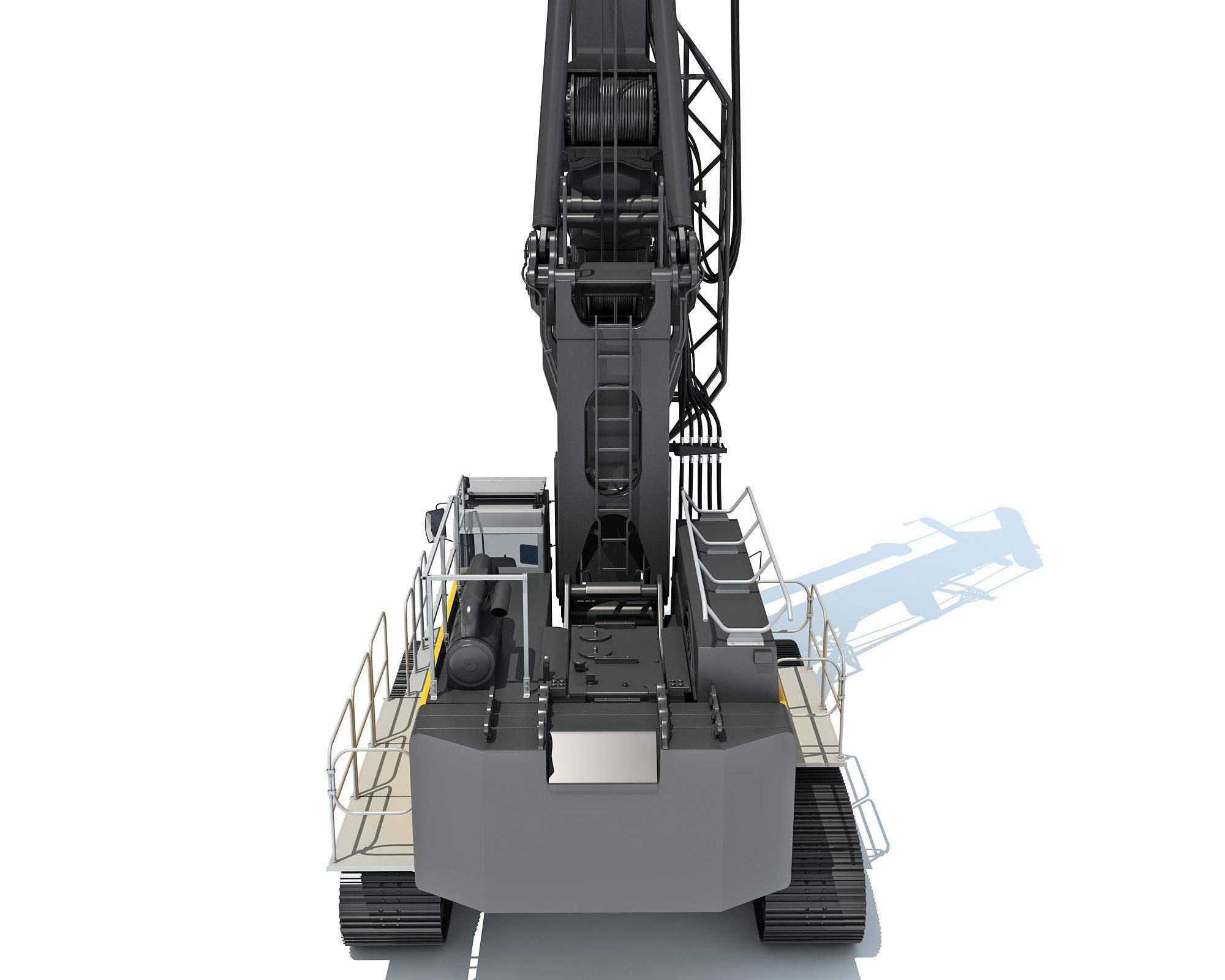 Rotary Drilling Rig 3D model_17