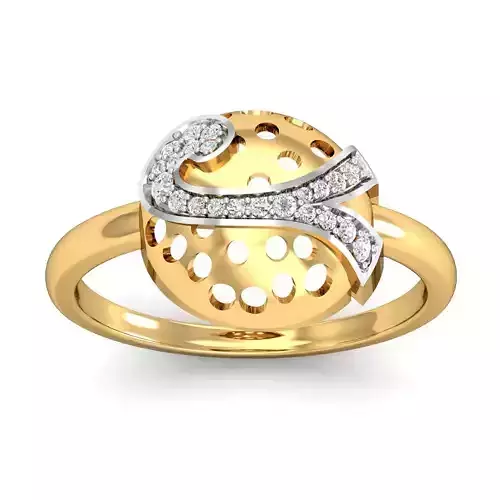 Engagement Ring 3dm STL FBX OBJ Render Details