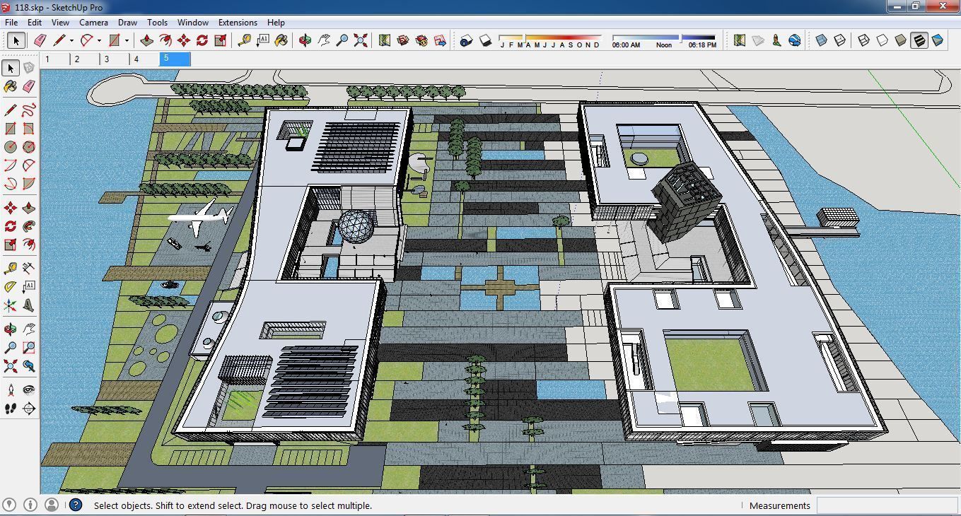 Sketchup Museum 118 3D model_1