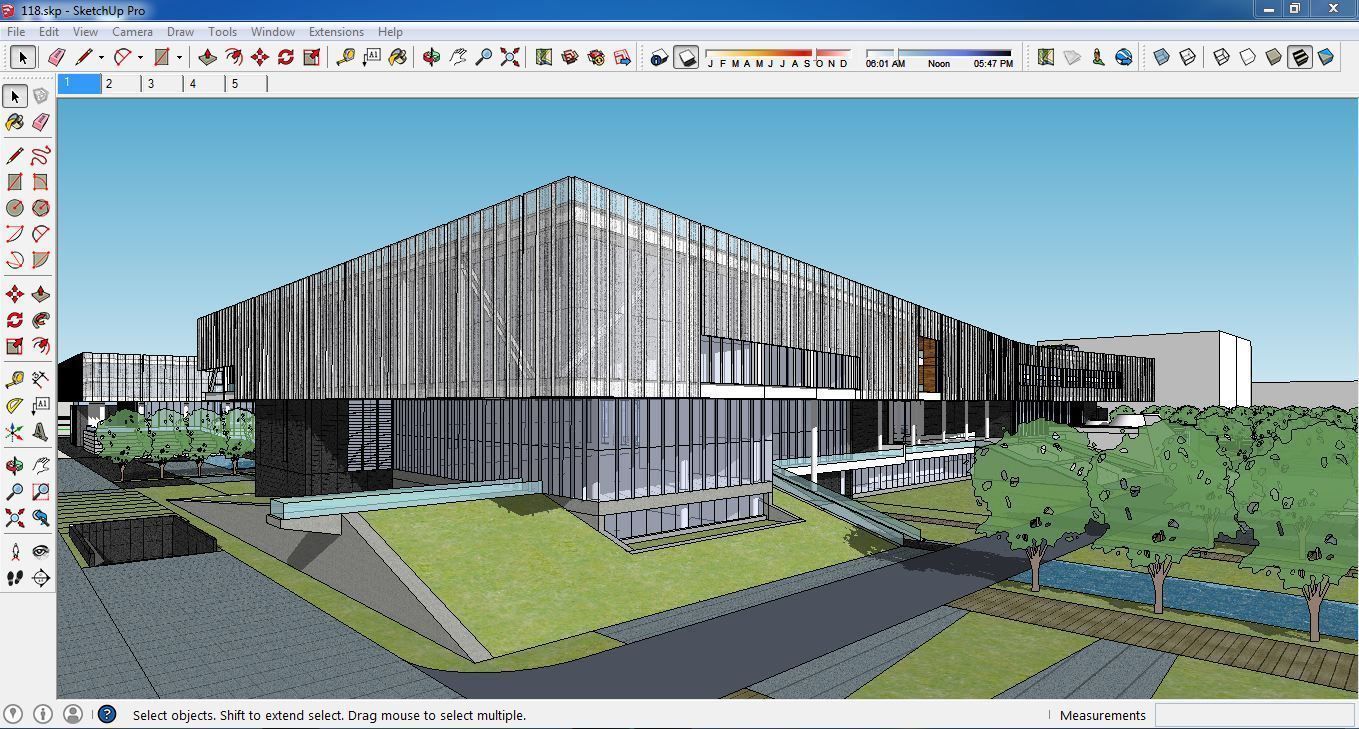 Sketchup Museum 118 3D model_2
