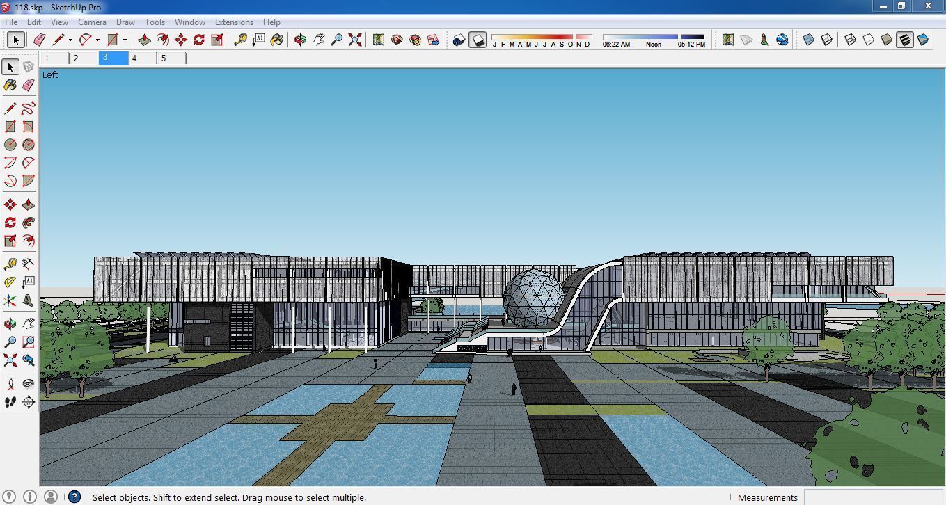 Sketchup Museum 118 3D model_4