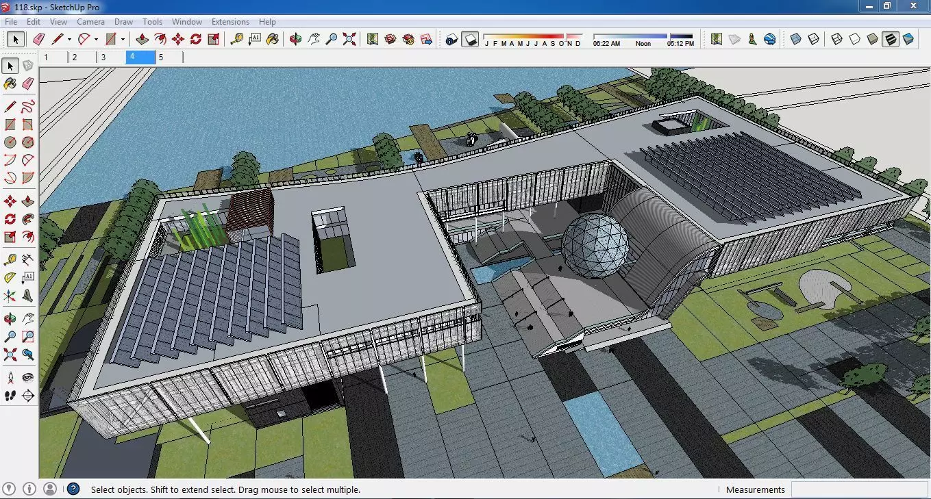 Sketchup Museum 118 3D model_0