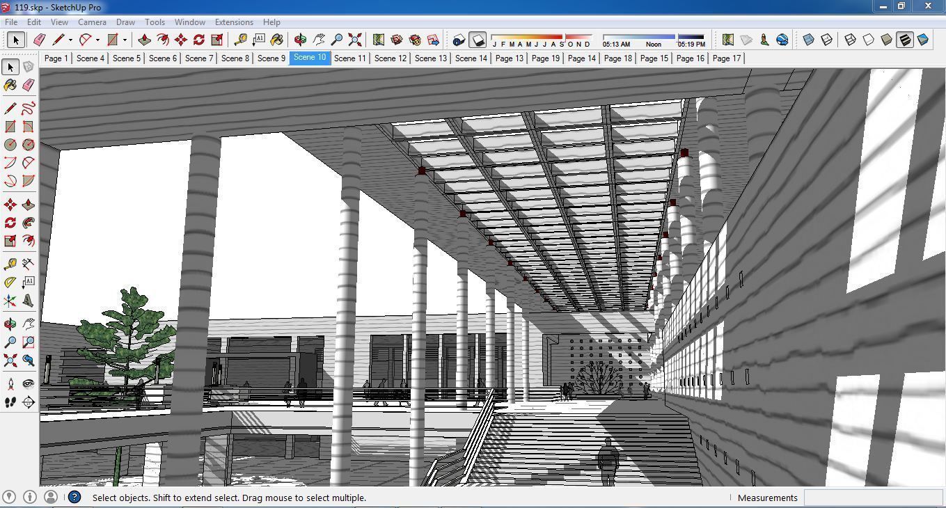 Sketchup Museum 119 3D model_3