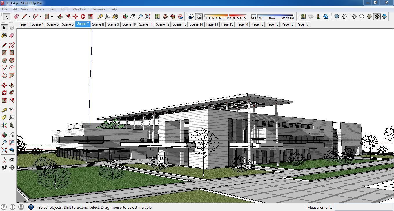 Sketchup Museum 119 3D model_2