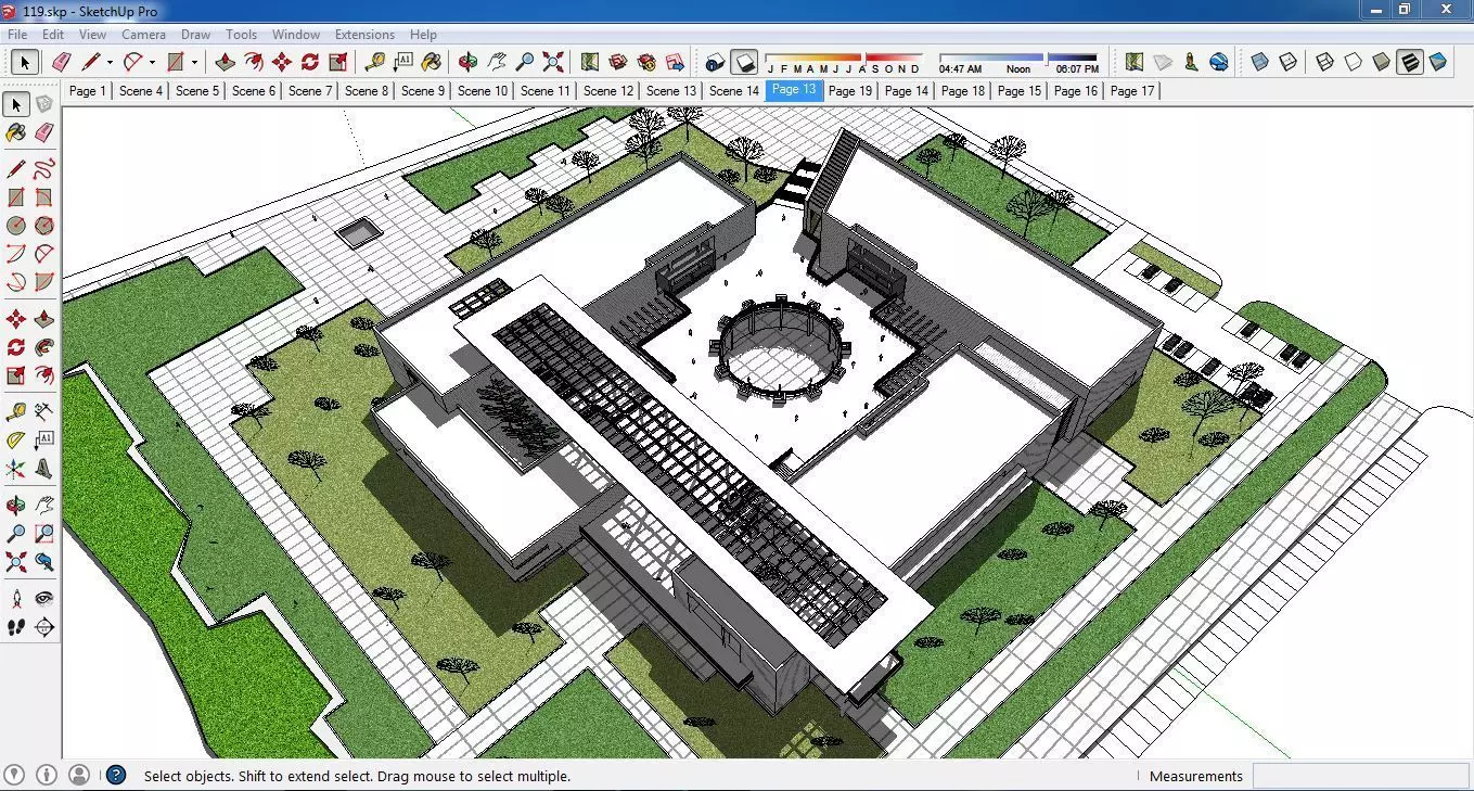 Sketchup Museum 119 3D model_0