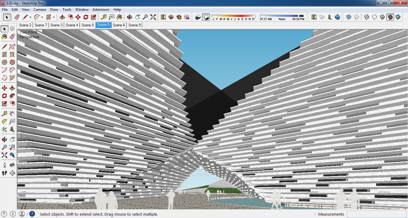 Sketchup Museum 120 3D model_4