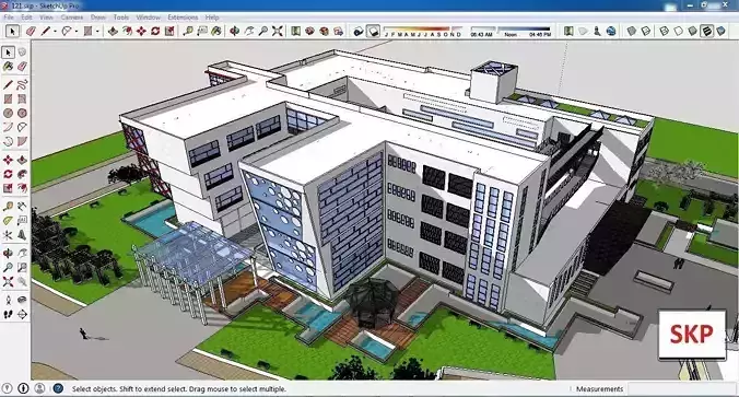 Sketchup Museum 121 3D model