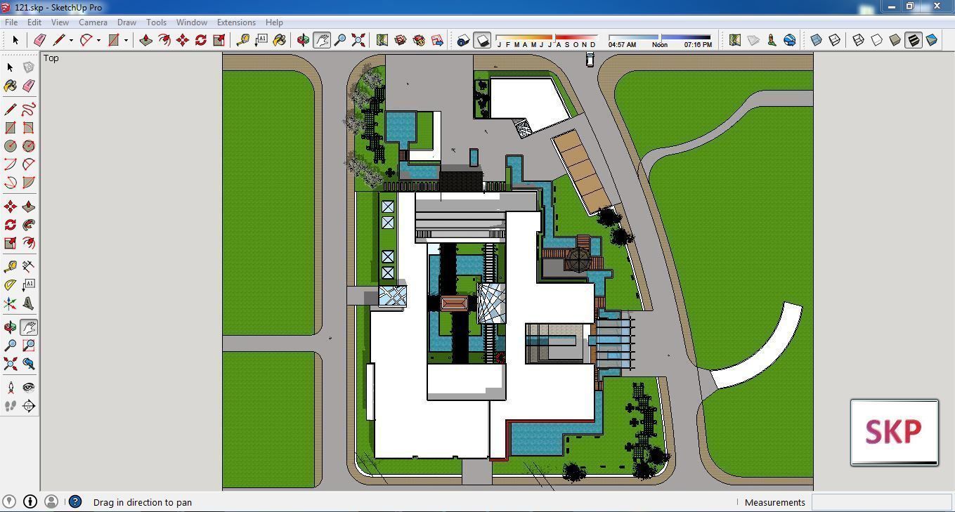 Sketchup Museum 121 3D model_1