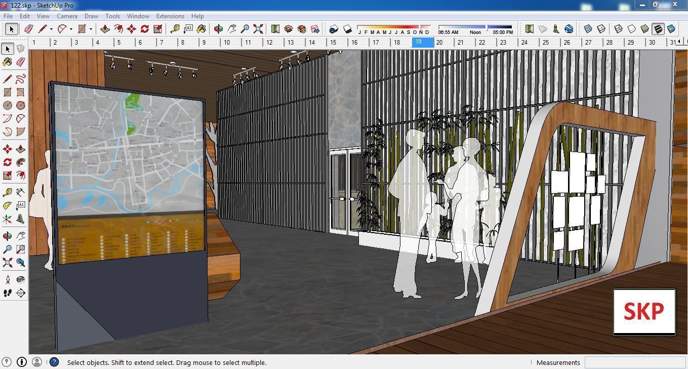 Sketchup Museum 122 3D model_4