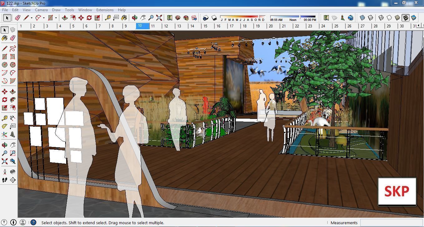 Sketchup Museum 122 3D model_2