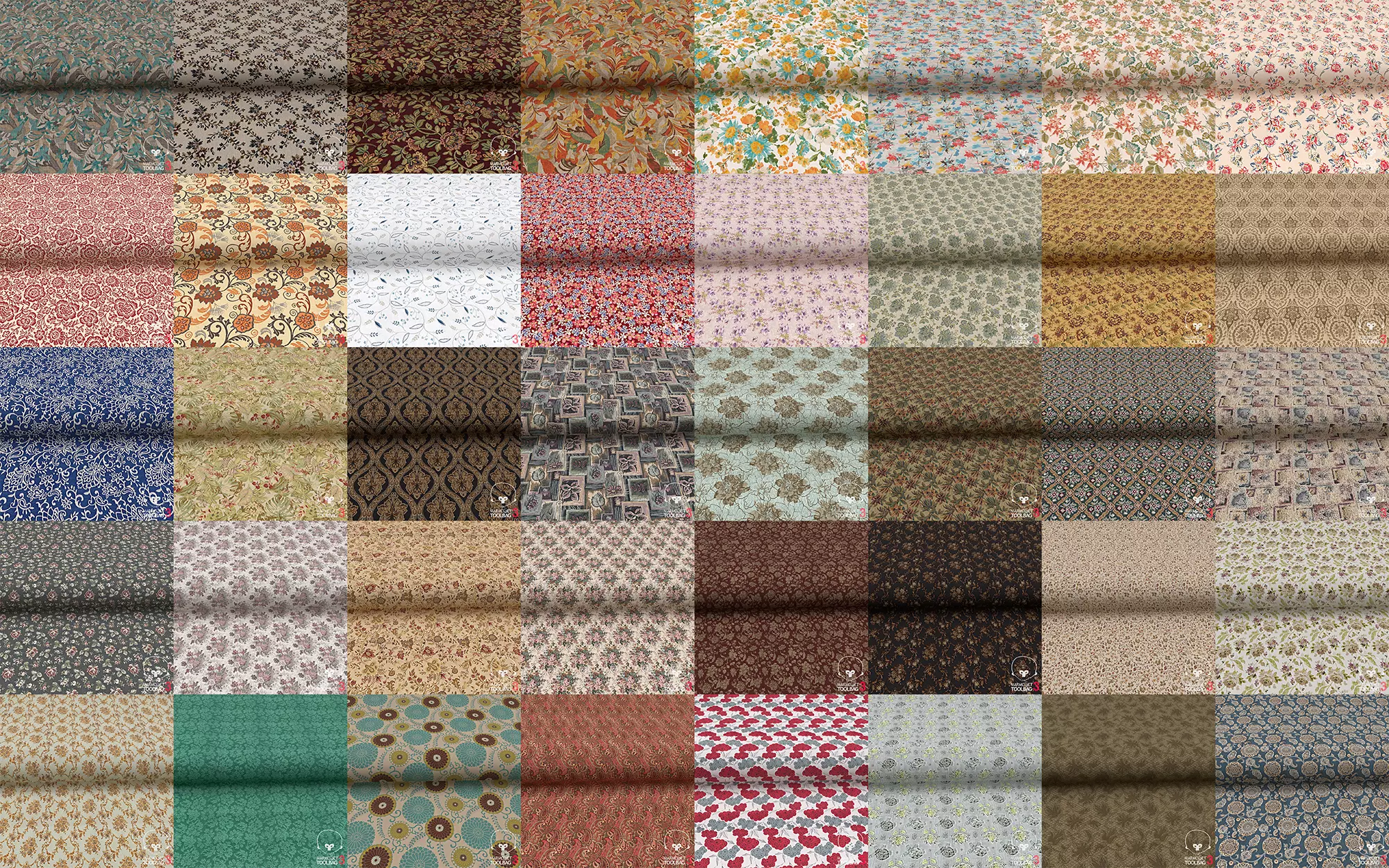 Fabric Vol 25 - Floral Texture_0