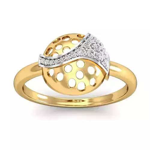 Engagement Ring 3dm STL FBX OBJ Render Details 3D print model