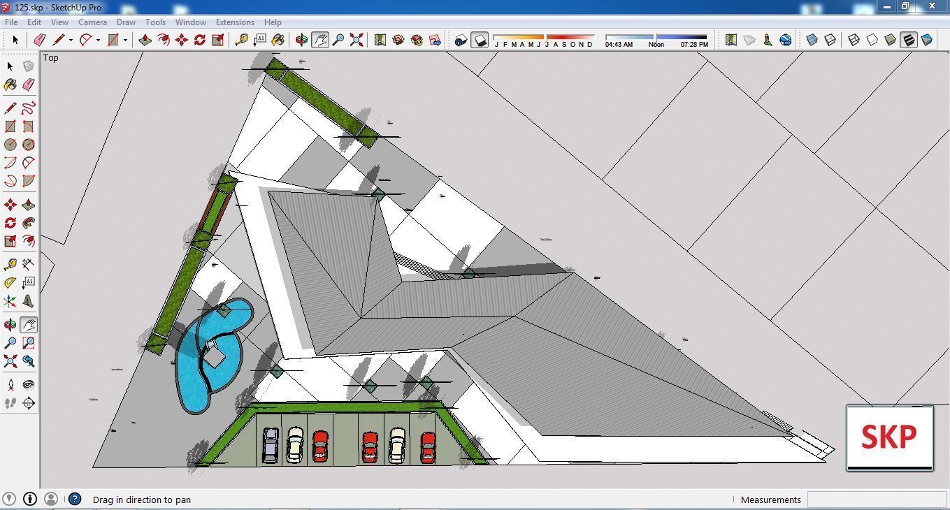 Sketchup Museum 125 3D model_2