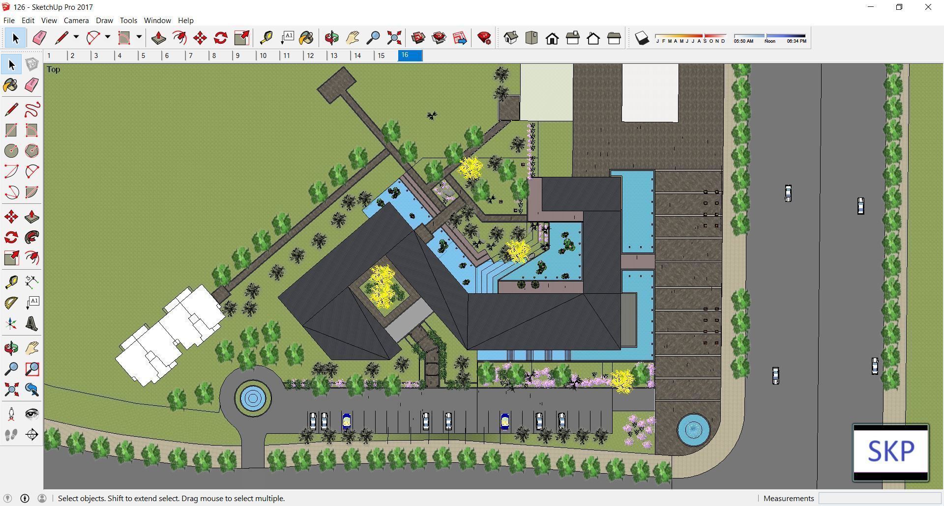 Sketchup Museum 126 3D model_3