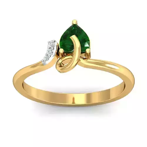 Engagement Ring 3dm STL FBX OBJ Render Details