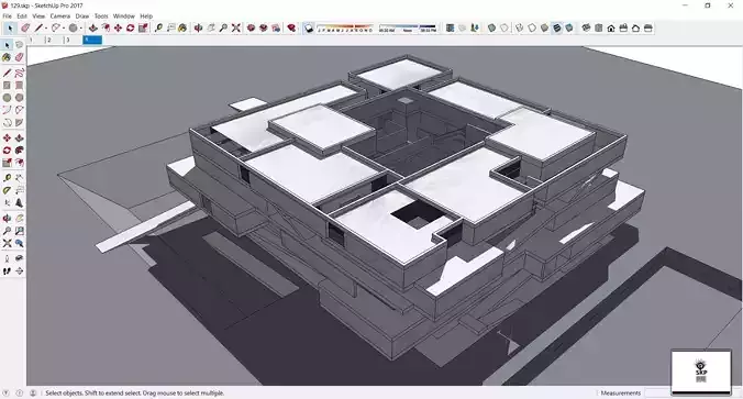 Sketchup Museum 129 3D model