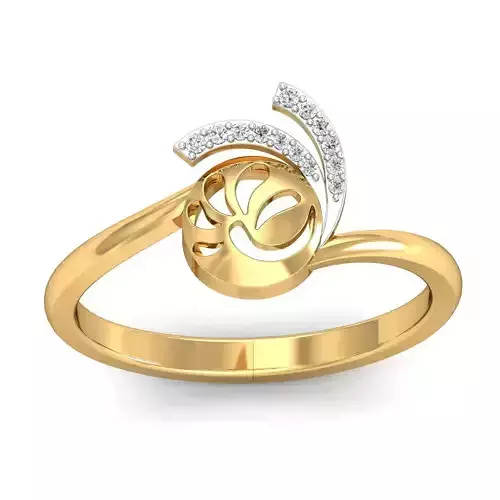 Solitaire Engagement Ring 3dm STL FBX OBJ Render Details