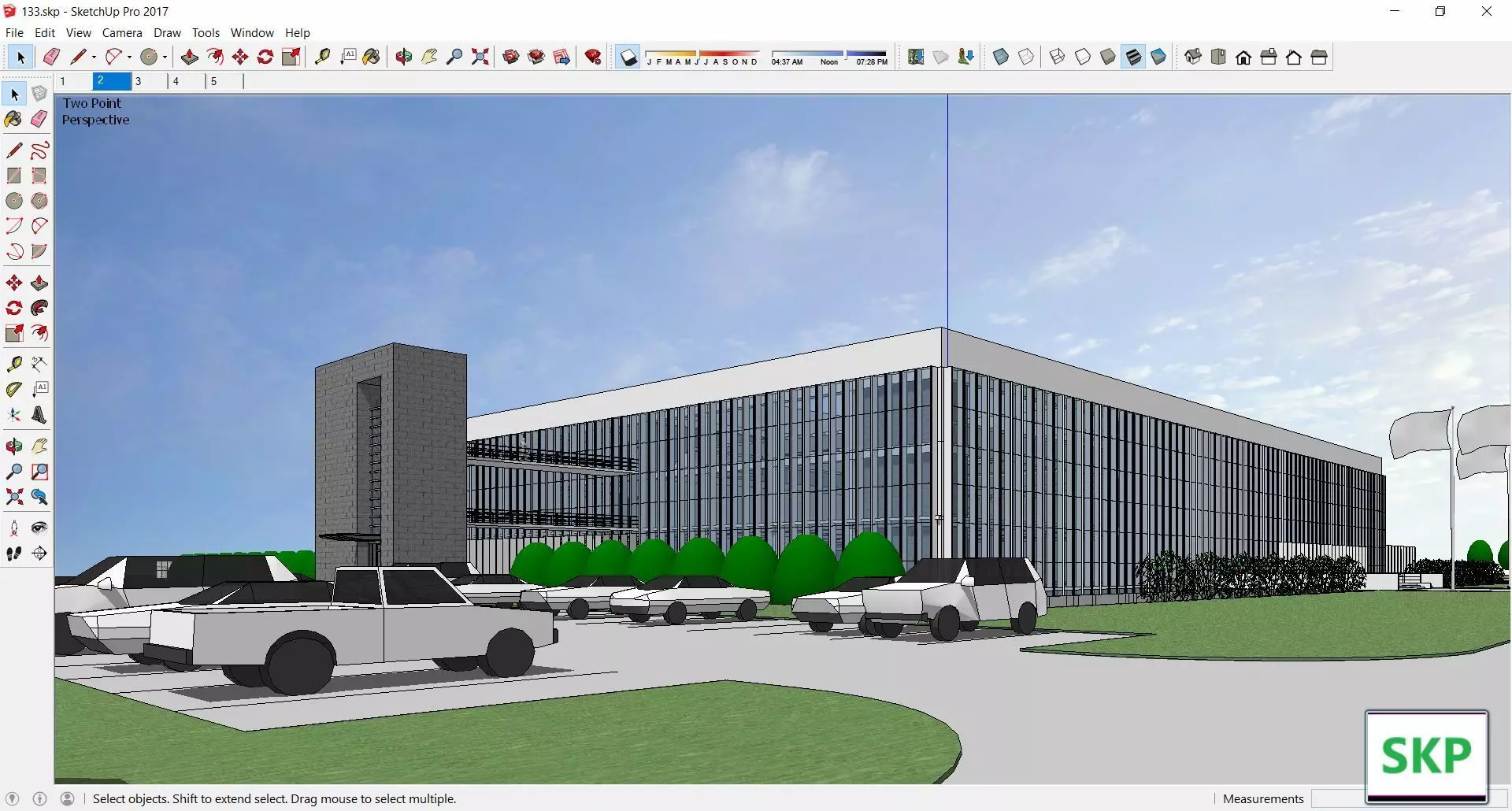Sketchup Museum 133 3D model
