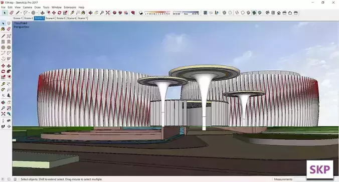 Sketchup Museum 134