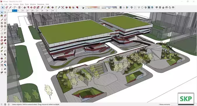 Sketchup Museum 138 3D model
