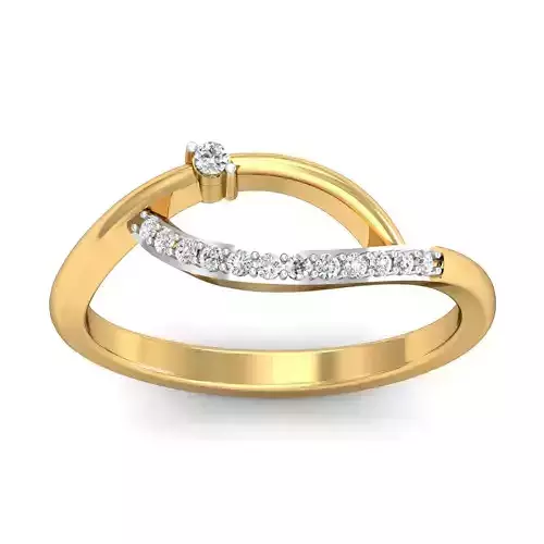 Solitaire Engagement Ring 3dm STL FBX OBJ Render Details