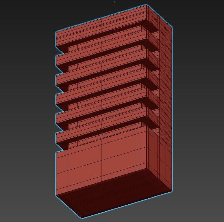 ST-Luce-Vettore-SL091-711-01-2013 outdoor wall light with finish 3D model_2