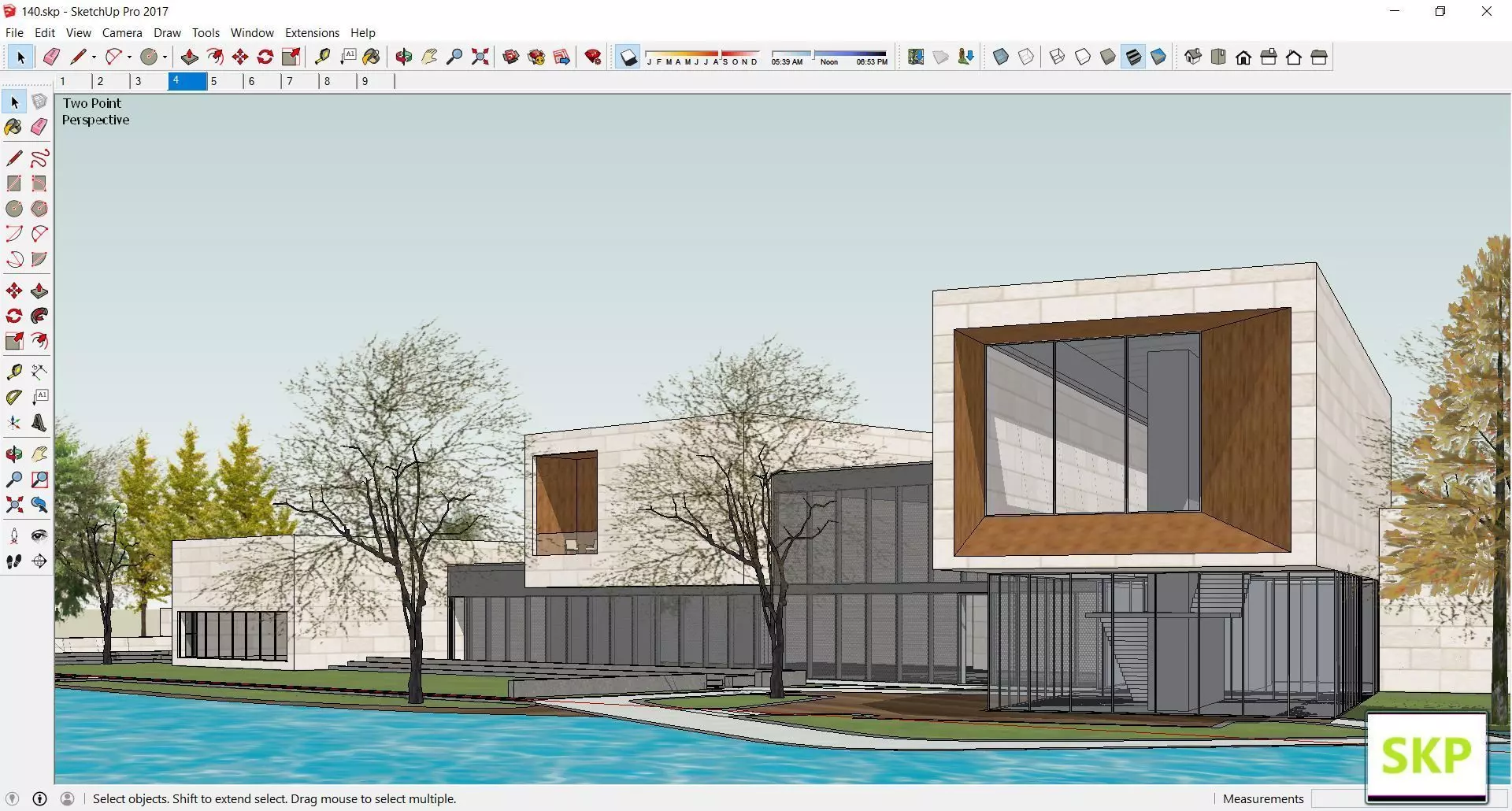 Sketchup Museum 140 3D model_0