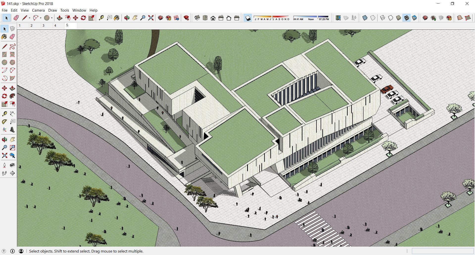 Sketchup Museum 141 3D model_4