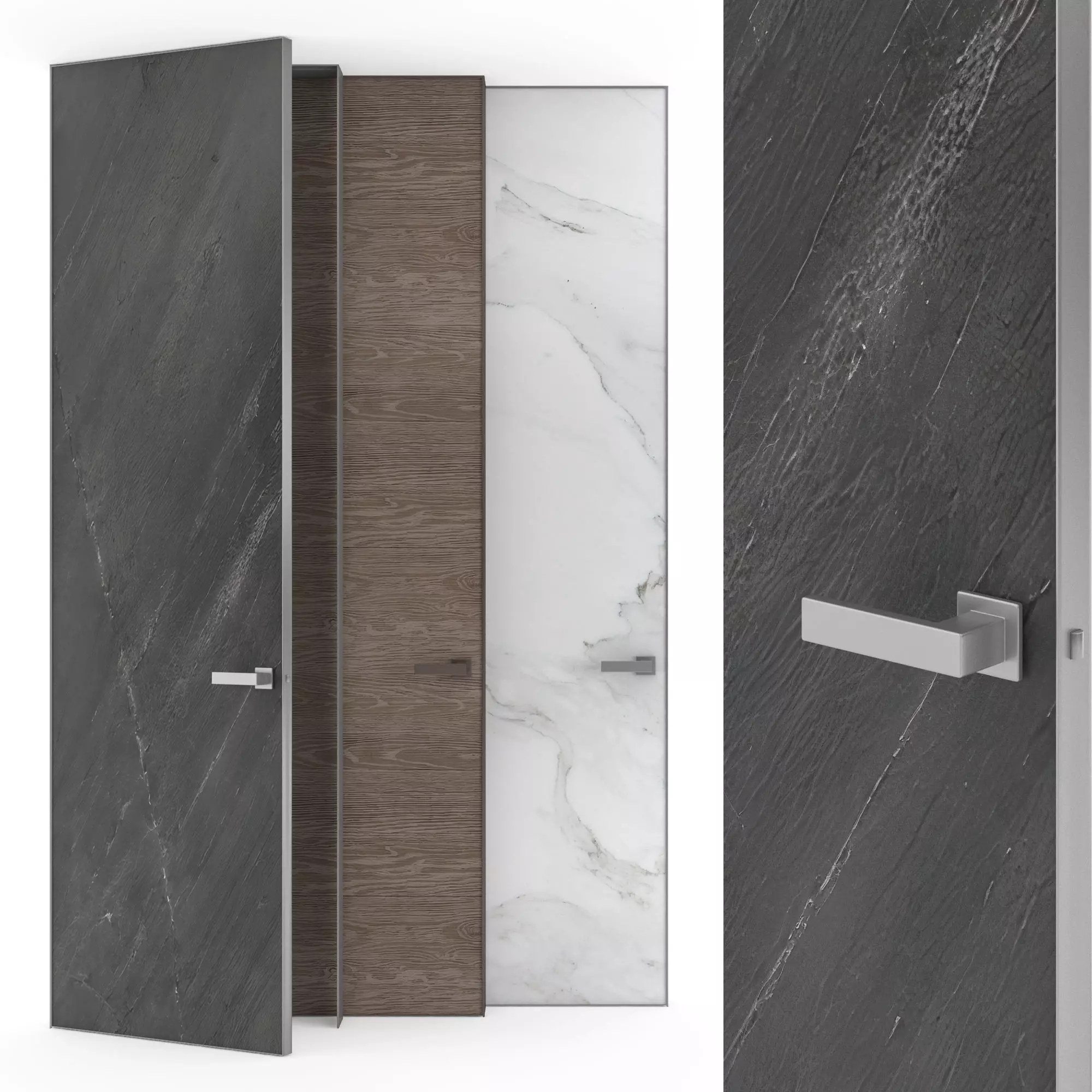 Blueinterni Alta Plana Doors 3D model_0