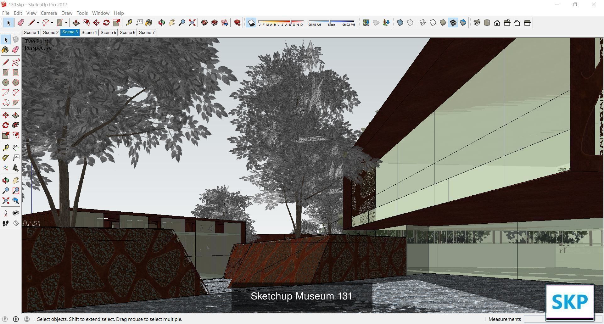 Collection 28 Sketchup Museum and cultural models _27