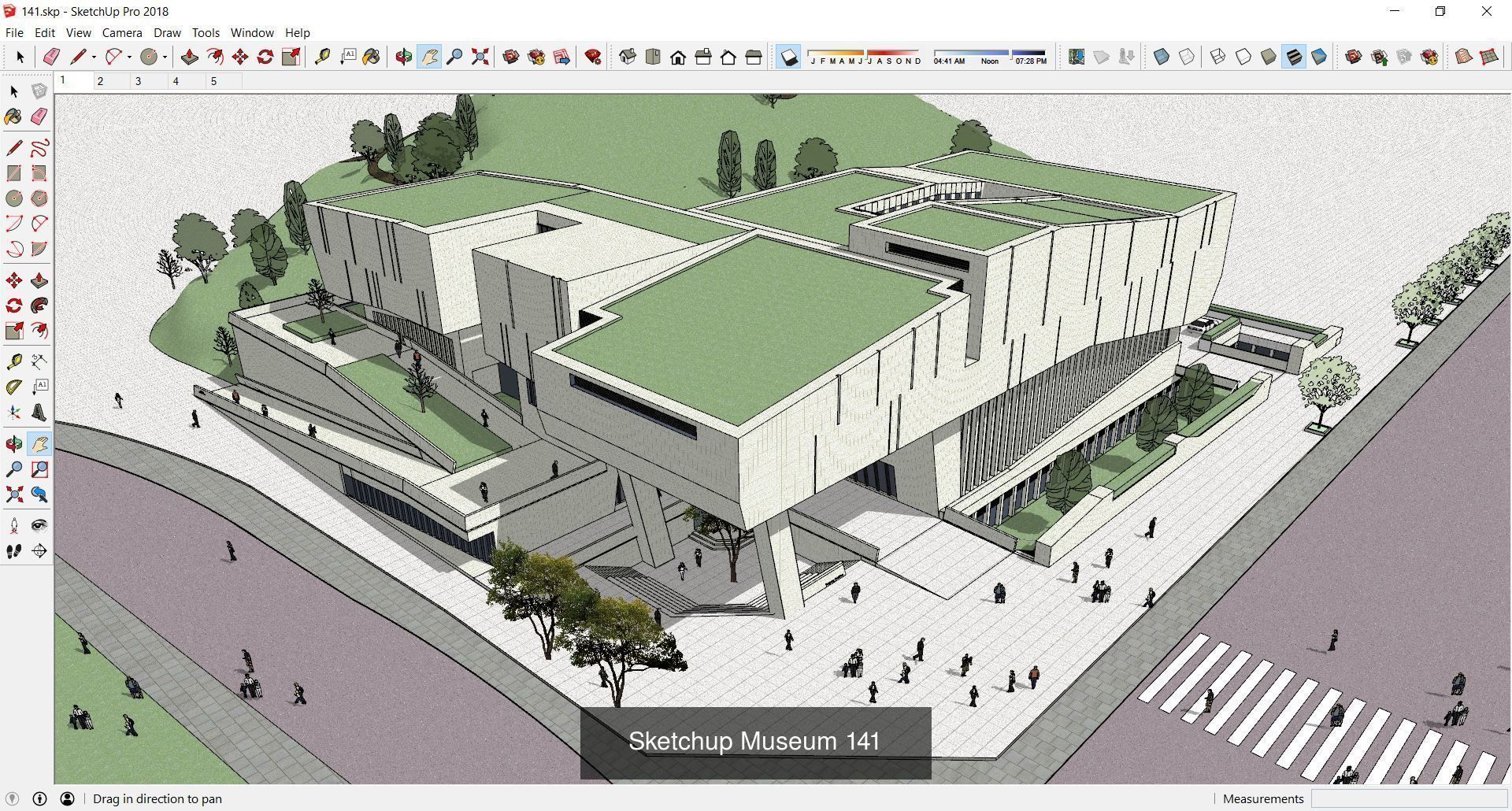 Collection 28 Sketchup Museum and cultural models _37