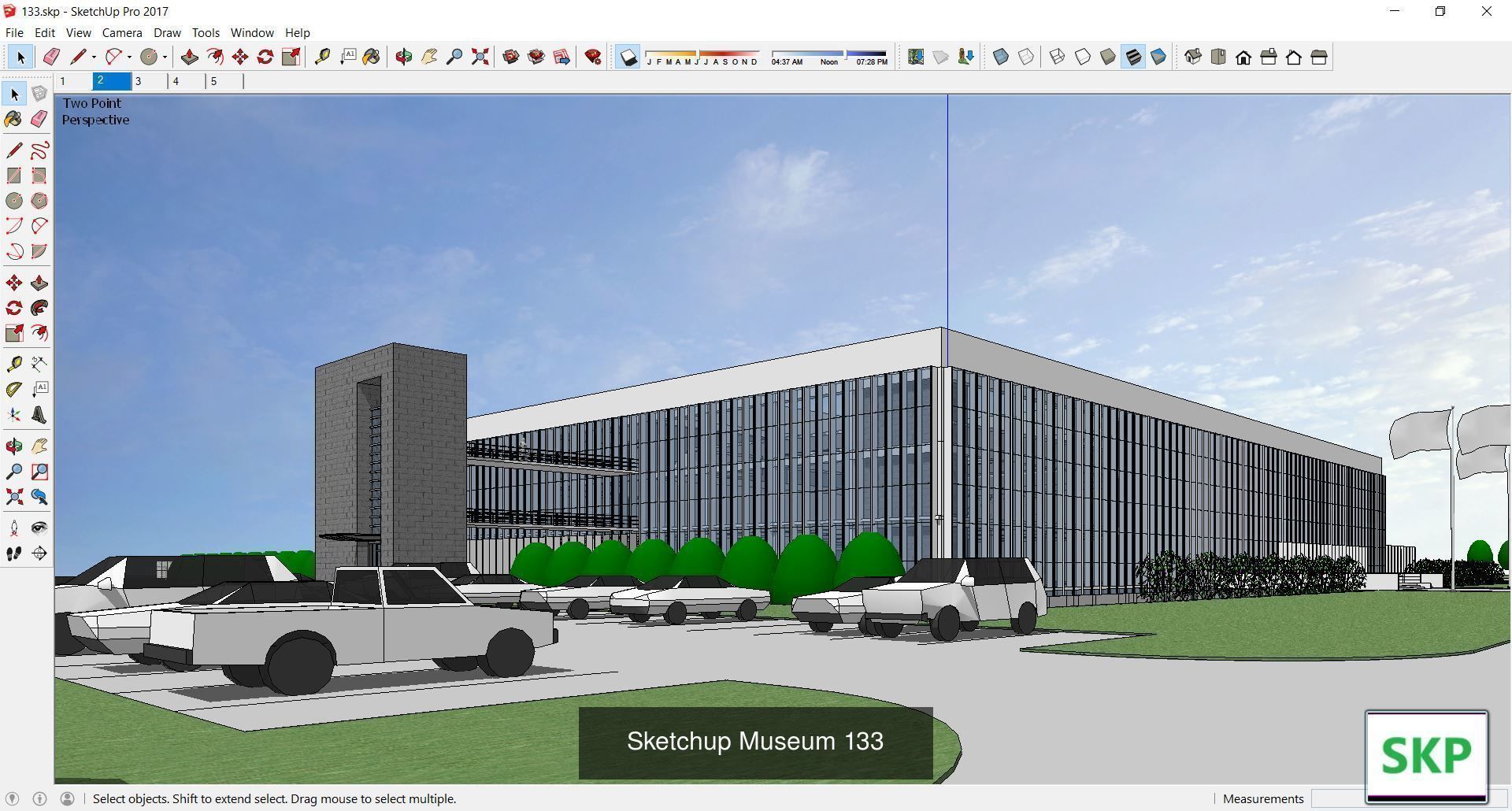 Collection 28 Sketchup Museum and cultural models _29
