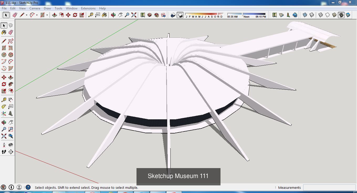 Collection 28 Sketchup Museum and cultural models _7