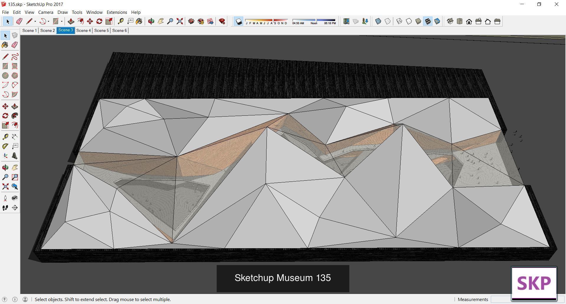 Collection 28 Sketchup Museum and cultural models _31